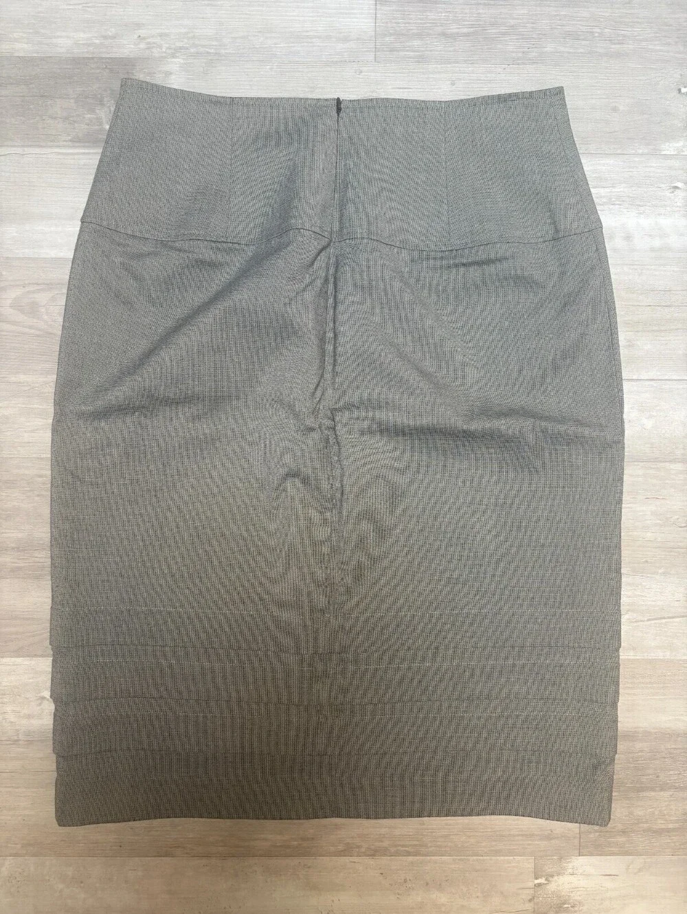 Worthington Women’s Size 12 Gray Pencil Skirt Knee Length Career Office